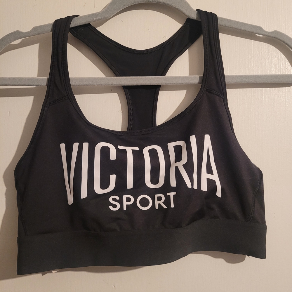 Sporto Black and White Sports Bra